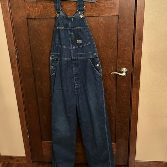 Vintage OshKosh Bib Overalls - 34 x 36 - Picture 1 of 7